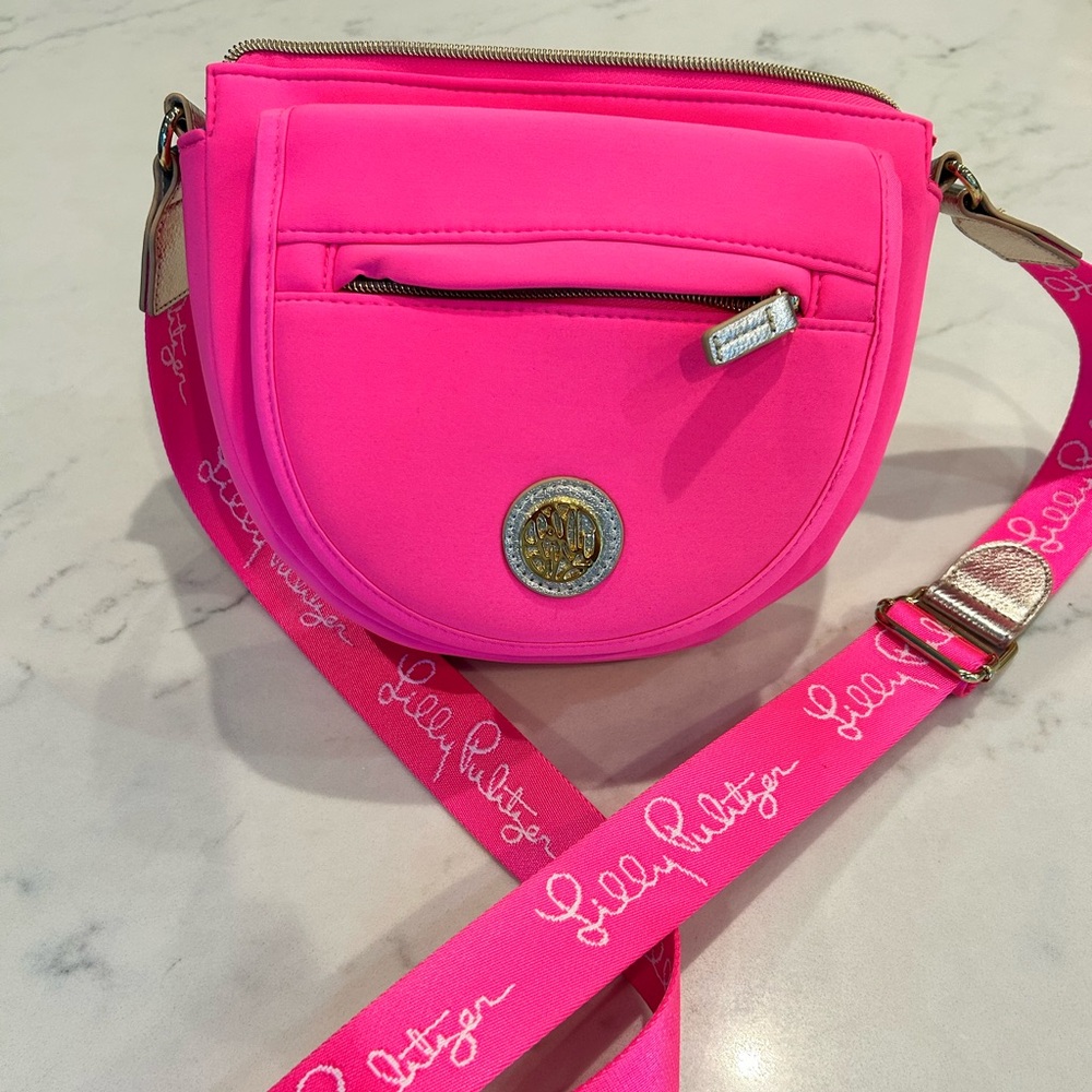 Lilly Pulitzer Pink Crossbody Bag